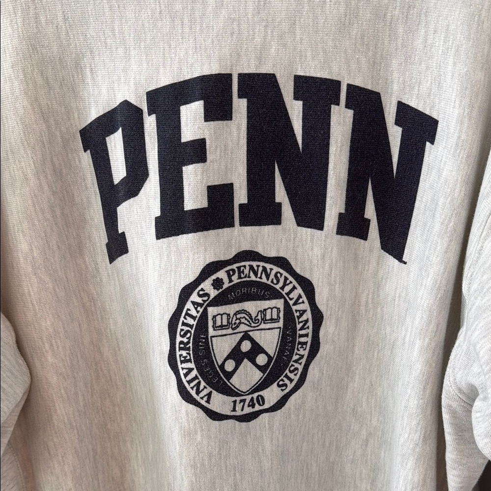 Champion Gray and Black Sweatshirt - Picture 3 of 4